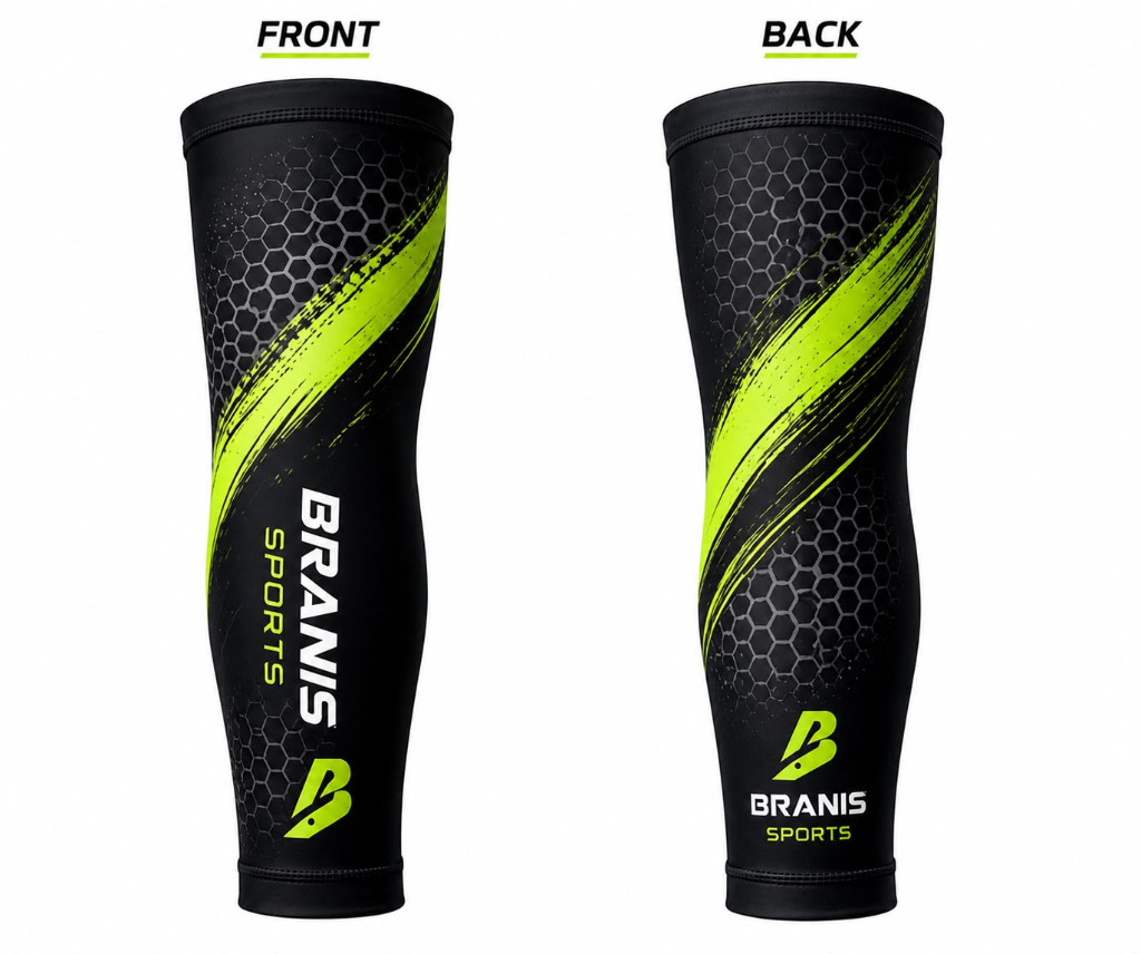 Custom Custom Compression Calf Sleeves — Recovery & Running Style 3 | Wholesale Manufacturer Sialkot Pakistan — Branis Sports
