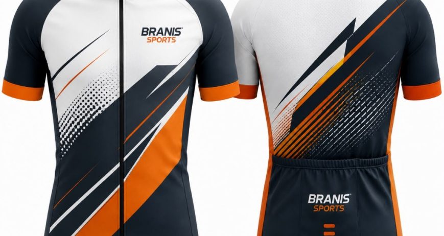 Custom Custom Charcoal & Orange Performance Cycling Jerseys | Wholesale Apparel | Wholesale Manufacturer Sialkot Pakistan — Branis Sports Custom Custom Charcoal & Orange Performance Cycling Jerseys | Wholesale Apparel | Wholesale Manufacturer Sialkot Pakistan — Branis Sports