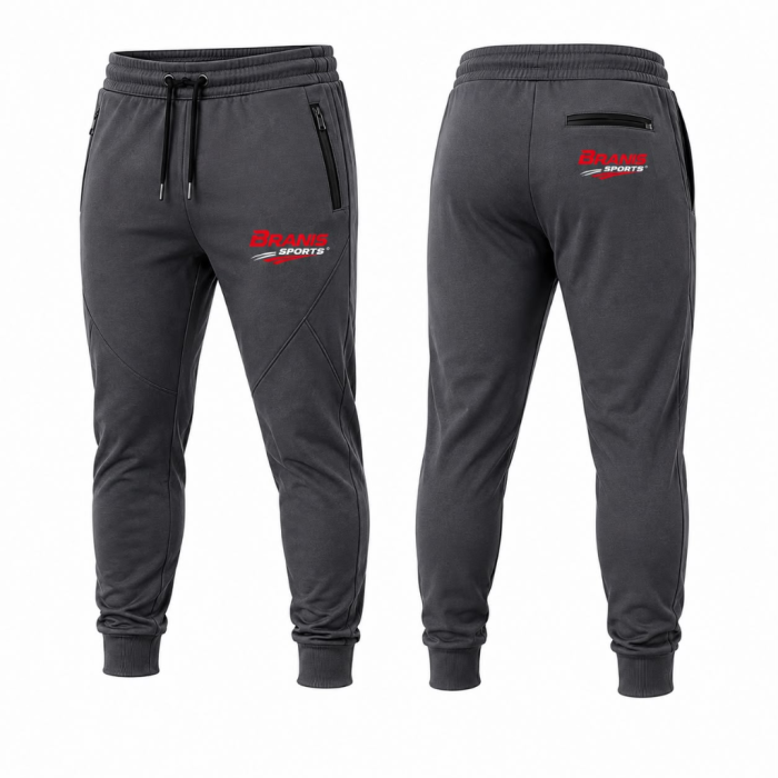 Custom Custom Charcoal Grey Heavyweight Gym Sweatpants | Wholesale Activewear | Wholesale Manufacturer Sialkot Pakistan — Branis Sports